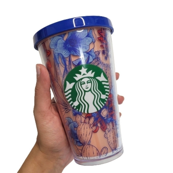 Starbucks Flower Cactus 16oz Tumbler - Picture 2 of 6